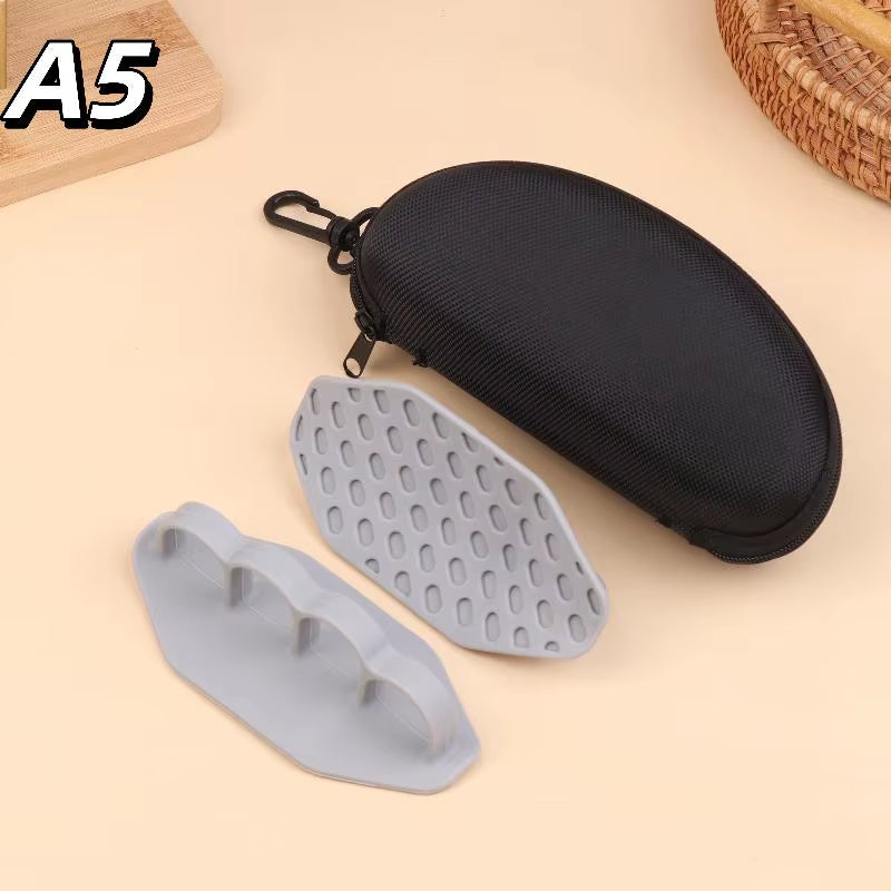 2Pcs Gym Grips Anti-Slip Grip Weightlifting Glove Portable Finger Trainer Comfort Workout Grips for Dumbbell Lifting Exercise